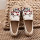 Embroidered Shoes Shallow Mouth Low Cloth Shoes